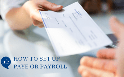 How to set up PAYE or Payroll