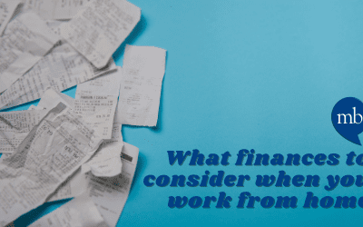 What finances to consider when you work from home